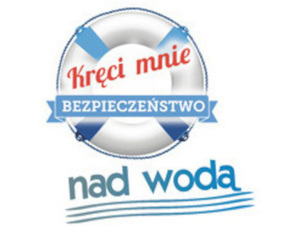 Logo akcji &quot;Kręci mnie bezpieczeństwo nad wodą&quot;